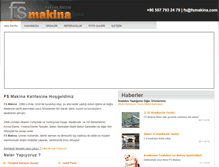 Tablet Screenshot of fsmakina.com